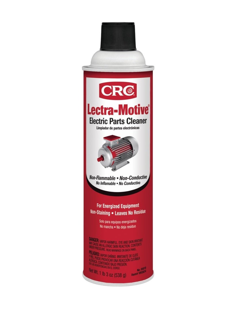 CRC 05018 Lectra-Motive electric Parts Cleaner - 19 Wt Oz.
