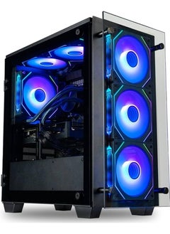 GALAX GALAX Gaming PC i5-14400F / RTX 5060 TI 8GB / Nvme 1TB SSD / 16GB RAM 3600 / RGB Gaming Case / RGB Air Cooler / 750W Power Supply / Windows 11 PRO  - Image 1
