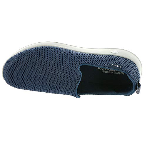 SKECHERS حذاء سكيشرز للرجال من نوع جو ووك ماكس - حذاء رياضي برباط سهل الارتداء، أزرق/رمادي، 14 M US - Image 4