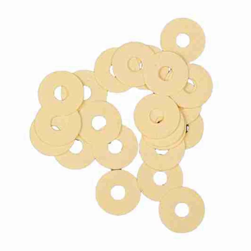 CCeCCe 600 Pack Piano Balance Rail Punchings Kit Front Shims Paper Washer Regulating Gasket Ring Felt Pianos Leveling Keys Tuning Tool Piano Adjustment Maintenance Tools Spare Parts 6 Sizes - Image 4