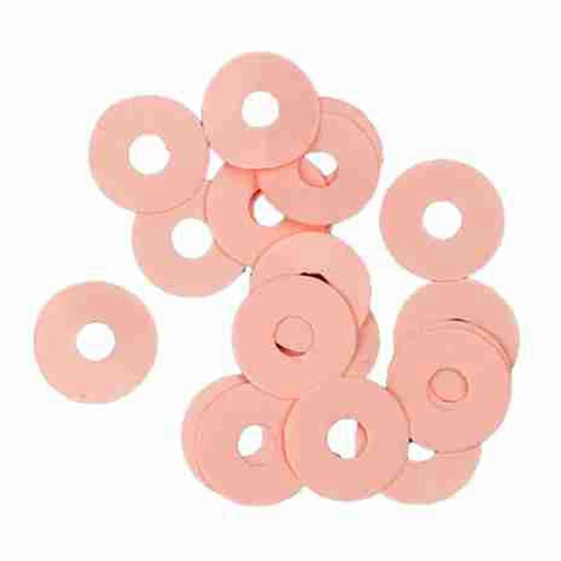 CCeCCe 600 Pack Piano Balance Rail Punchings Kit Front Shims Paper Washer Regulating Gasket Ring Felt Pianos Leveling Keys Tuning Tool Piano Adjustment Maintenance Tools Spare Parts 6 Sizes - Image 3