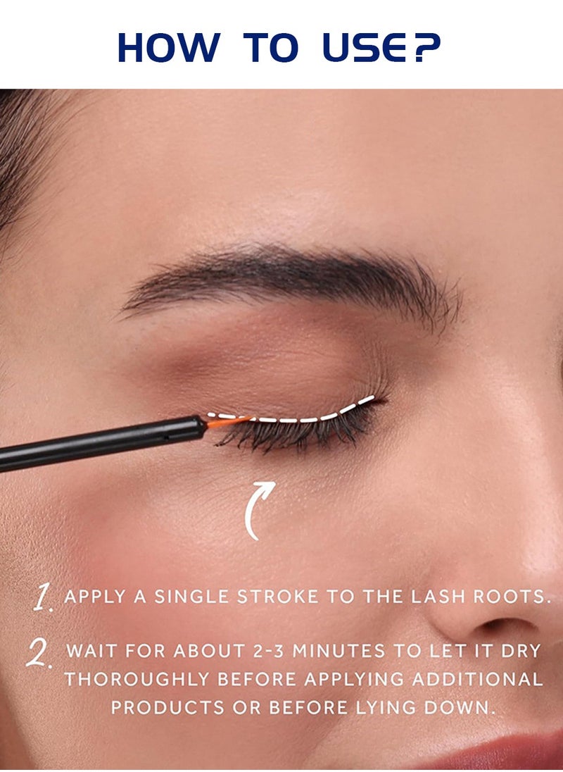 CARVENCHY - Enhancing Eyelash and Brow Serum, Formulated with Naturally Sourced, Efficacy-Driven Components Designed to Nourish and Improve YOUR Lashes, 3mL 3-Month Supply - Image 1