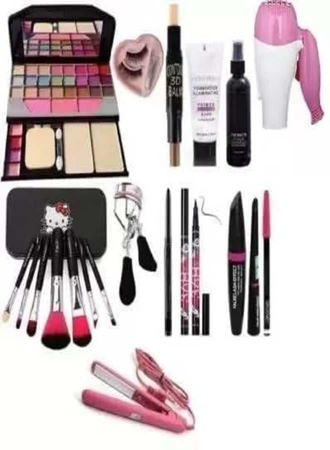 GEETA SWACCH Tya 6155 Makeup Kit for Women's and Girls, Suitable for All Skin Types (13 Items in the set) - Image 1