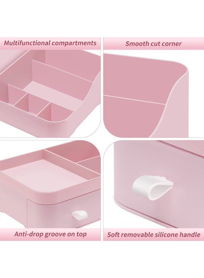 Makeup Organizer Make Up Storage, Cosmetic Organizers Make Up Storage Organizer Box - Cosmetic Storage Box Skincare Display Drawer Beauty Organizer for Bathroom Dresser Bedroom - Image 5