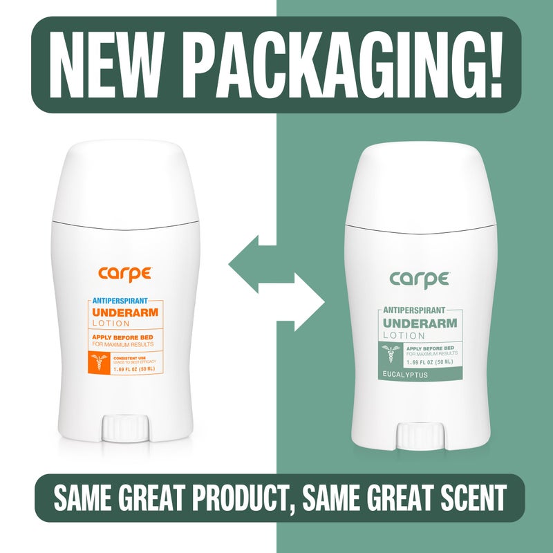 Carpe Carpe Antiperspirant Underarm, Hand & Foot Package Deal Save 25% (1Underarm Clinical Strength, 1Hand & 1Foot Antiperspirant), Stop Excessive Sweat, Hyperhidrosis Protection, Dermatologist Recommended - Image 2
