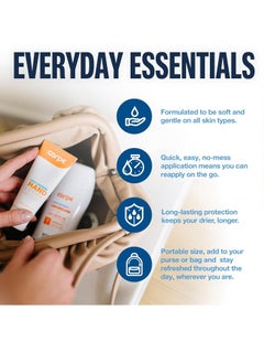 Carpe Carpe Antiperspirant Underarm, Hand & Foot Lotion Bundle, Head to Toe Sweat Protection for Hands, Feet, and Underarm, Dermatologist Recommended  - Image 2