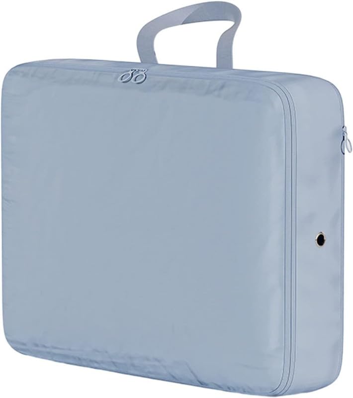ATHA Compression Packing Cube Wardrobe Drawer Puffer Jacket Storage Foldable Luggage Suitcase Organizer Compressed Travel Clothes Bag with Handle 1 Psc - Image 1