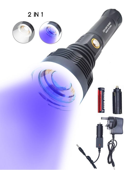 2-in-1 Scorpion Detector and Flashlight Rechargeable