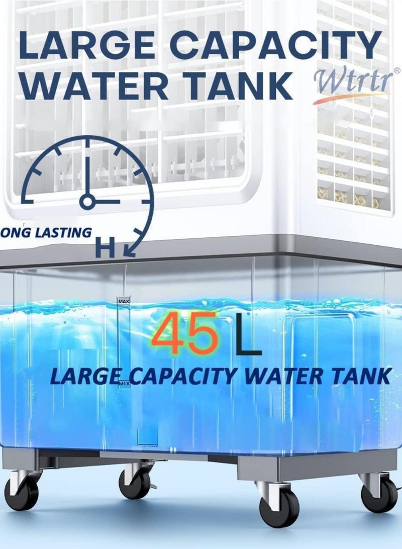 وترتر مبرد هواء Wtrtr 45 لتر. مبرد هواء تبخيري، مكيف هواء (45 لتر)  - Image 4
