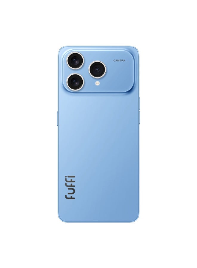  FUFFI هاتف ذكي M17 Pro، شاشة 6.53 بوصة، 8+256 جيجابايت، كاميرا 24+48 ميجابكسل، بطارية 4000 مللي أمبير، هاتف محمول غير مقفل يدعم جوجل بلاي - أزرق - Image 1