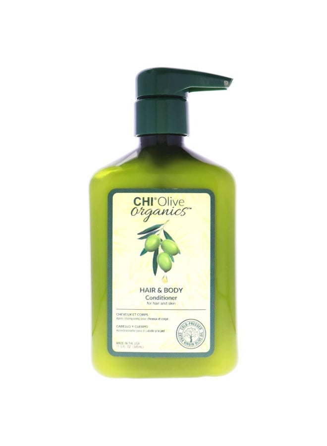 CHI Naturals with Olive Oil Hair & Body Conditioner 340ml - Image 1