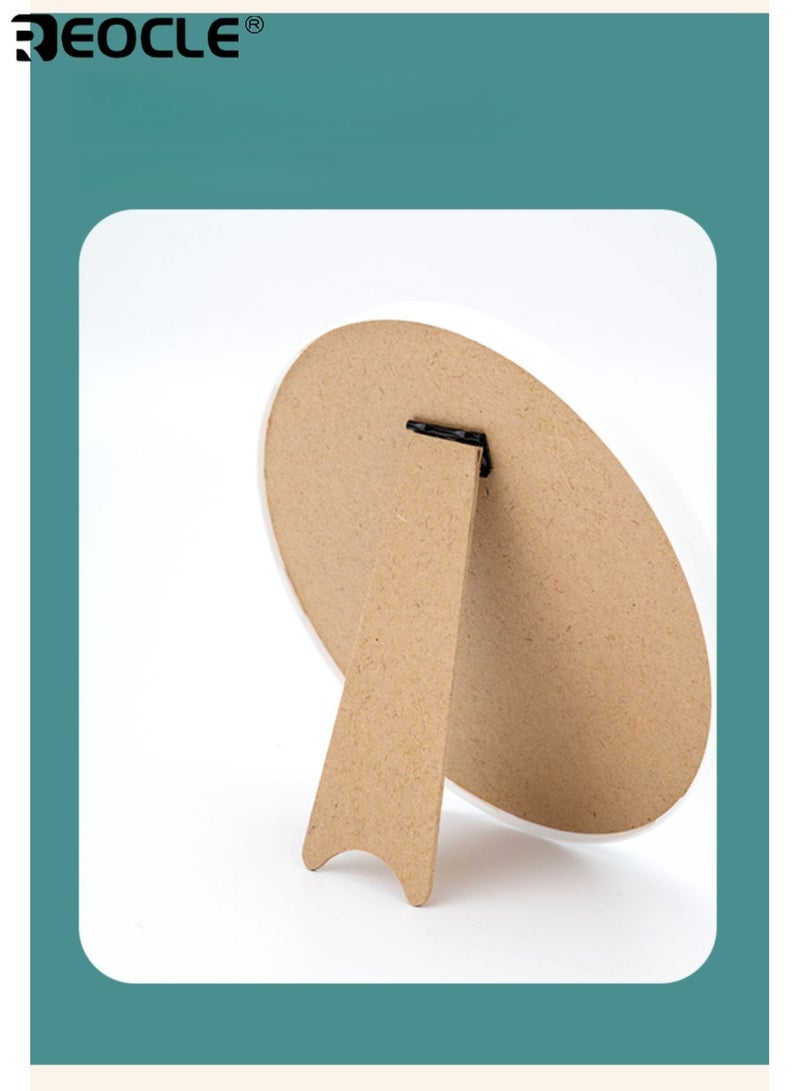 ريوكل مجموعة رسم ماسي للأطفال بتصميم وحيد القرن، مع طقم حفر كامل، طقم حرف يدوية مع ميزة تعليمية لتزيين المنزل، إطارات صور. - Image 4