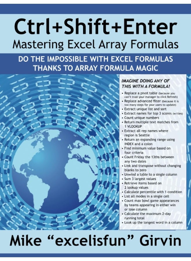 Ctrl+shift+enter Mastering Excel Array Formulas: Do the Impossible with Excel Formulas Thanks to Array Formula Magic  - Image 1