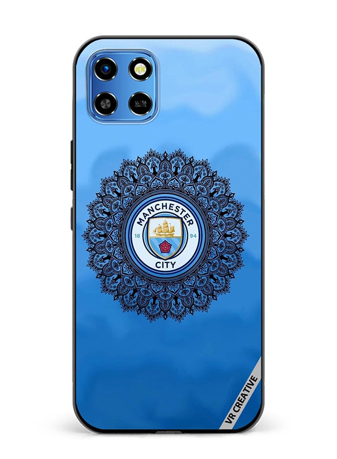 VR CREATIVE Protective Case Cover For Infinix Smart 6 HD Man City Design Multicolour - Image 1