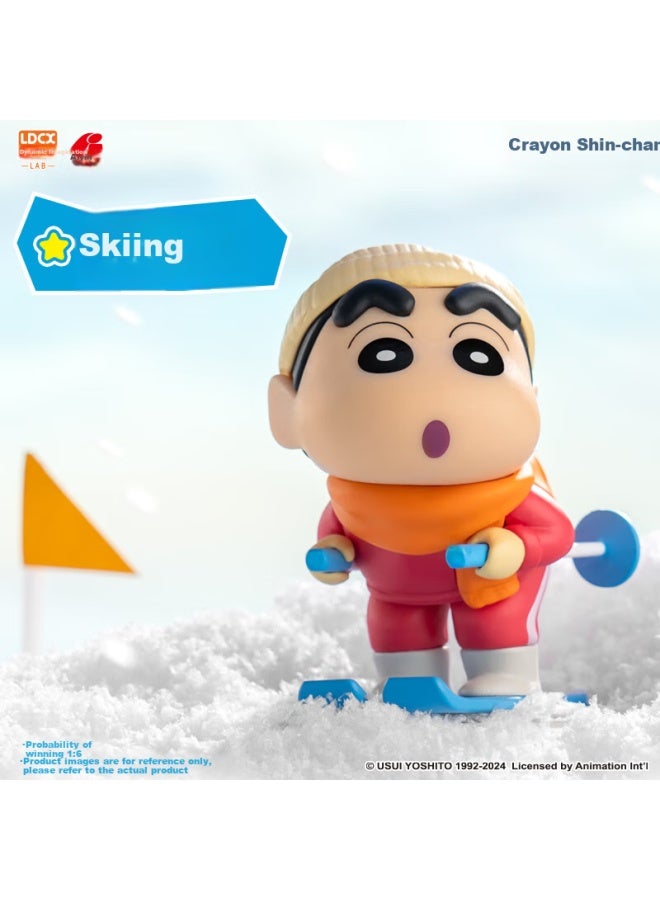 Ldcx Crayon Shin-chan Fun 666 Figurine Peripheral Handmade Doll Figurine Birthday New Year Gift Blind Box - Image 2
