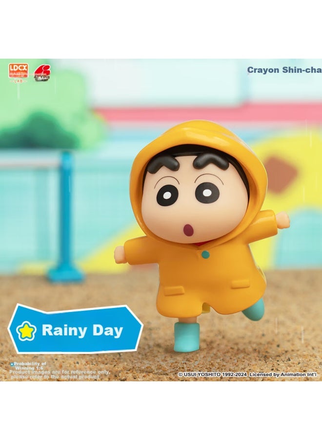 Ldcx Crayon Shin-chan Fun 666 Figurine Peripheral Handmade Doll Figurine Birthday New Year Gift Blind Box - Image 1