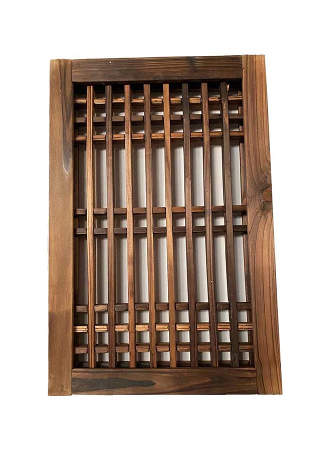 Hometaste Wooden Window Frame Rustic Style Window Frame Wall Art Decor Haniging Window Panes Farmhouse Wooden Window Fence Window Wall Decor