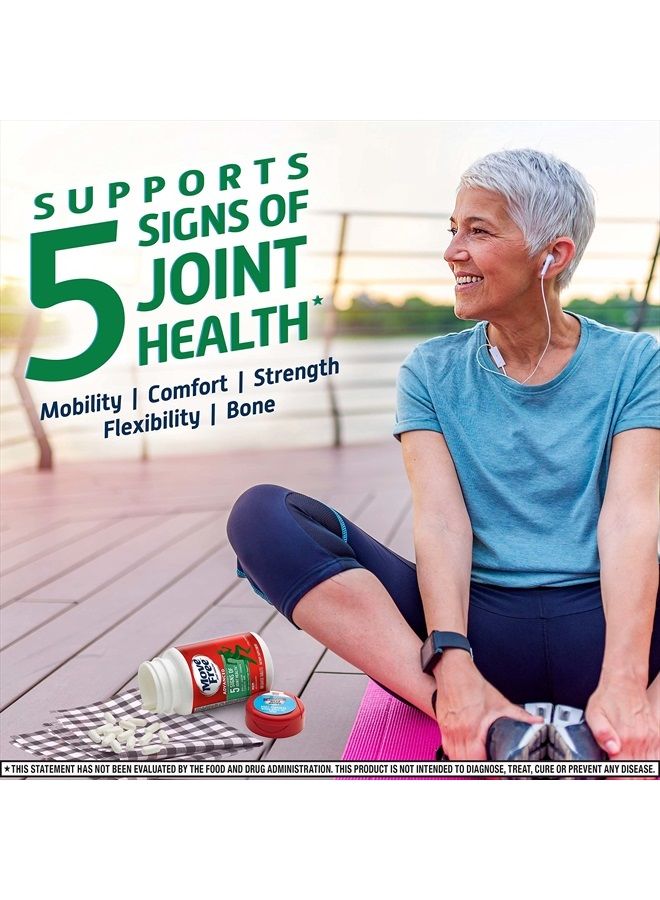 Move Free Advanced Glucosamine Chondroitin MSM Joint Support Supplement, Supports Mobility Comfort Strength Flexibility & Bone - 3x120 Bottles (120 servings)*  - Image 4