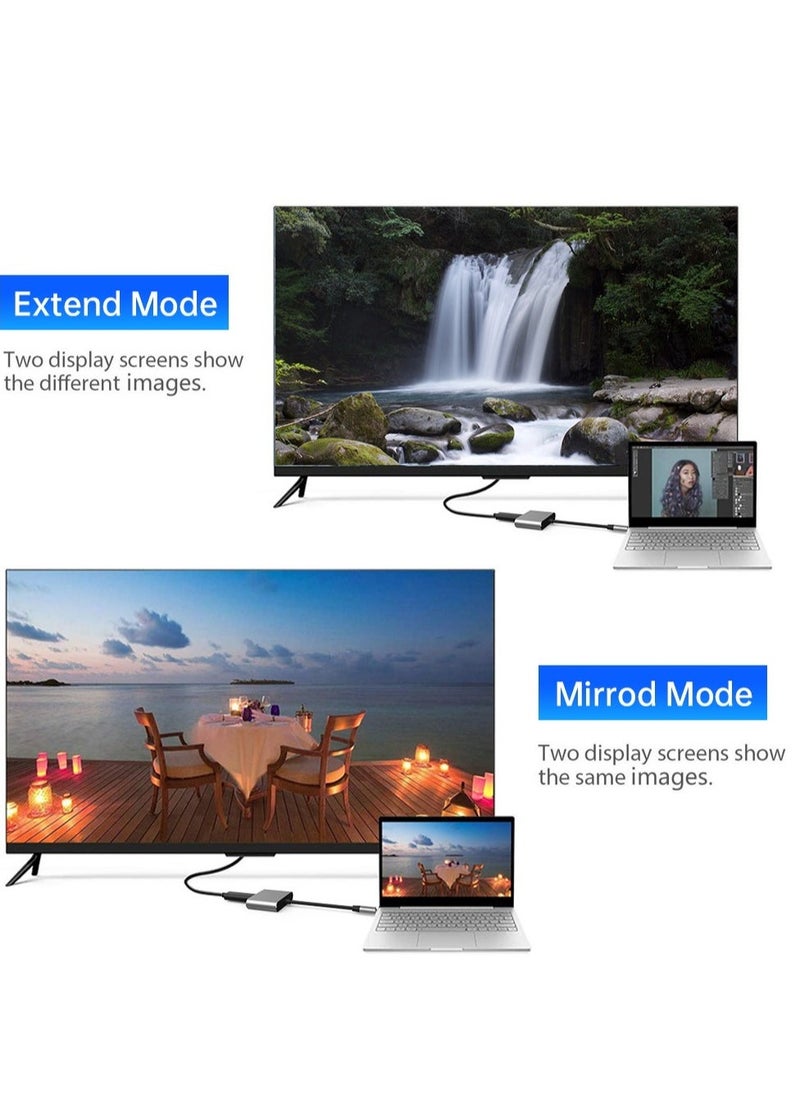 JAJEEK 3-in-1 Type-C to HDTV Converter Adapter – 4K Ultra HD, USB-C Charging, HDMI & USB 3.0 for Laptops, MacBooks, & Mobile Devices - Image 4