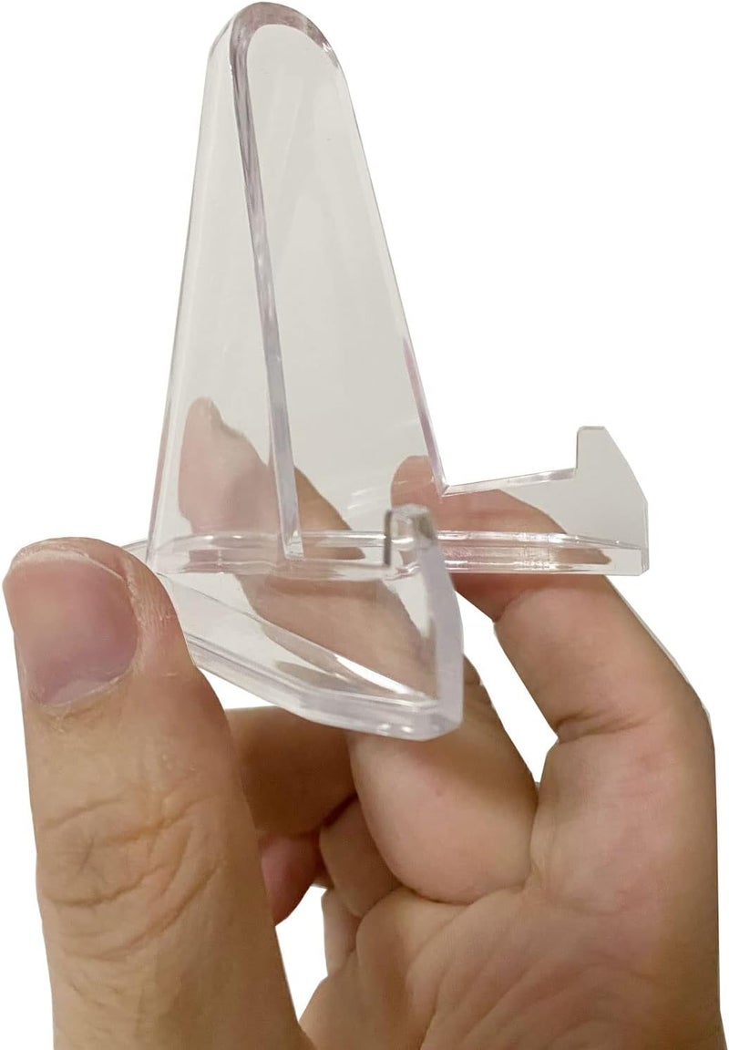 TERDEWE 22 Packs(2.7 Inch) Acrylic Display Stands for Coins, Capsules, Phone, Medals, Stones, Cards & More - Image 3