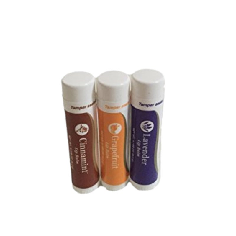 Young Living Lip Balm Trio (Lavender, Grapefruit, Cinnamon) by Young Living Essential Oils - Soothes Dry Lips, Hydrated and Softs, Instantly Moisturize Lips - Image 1