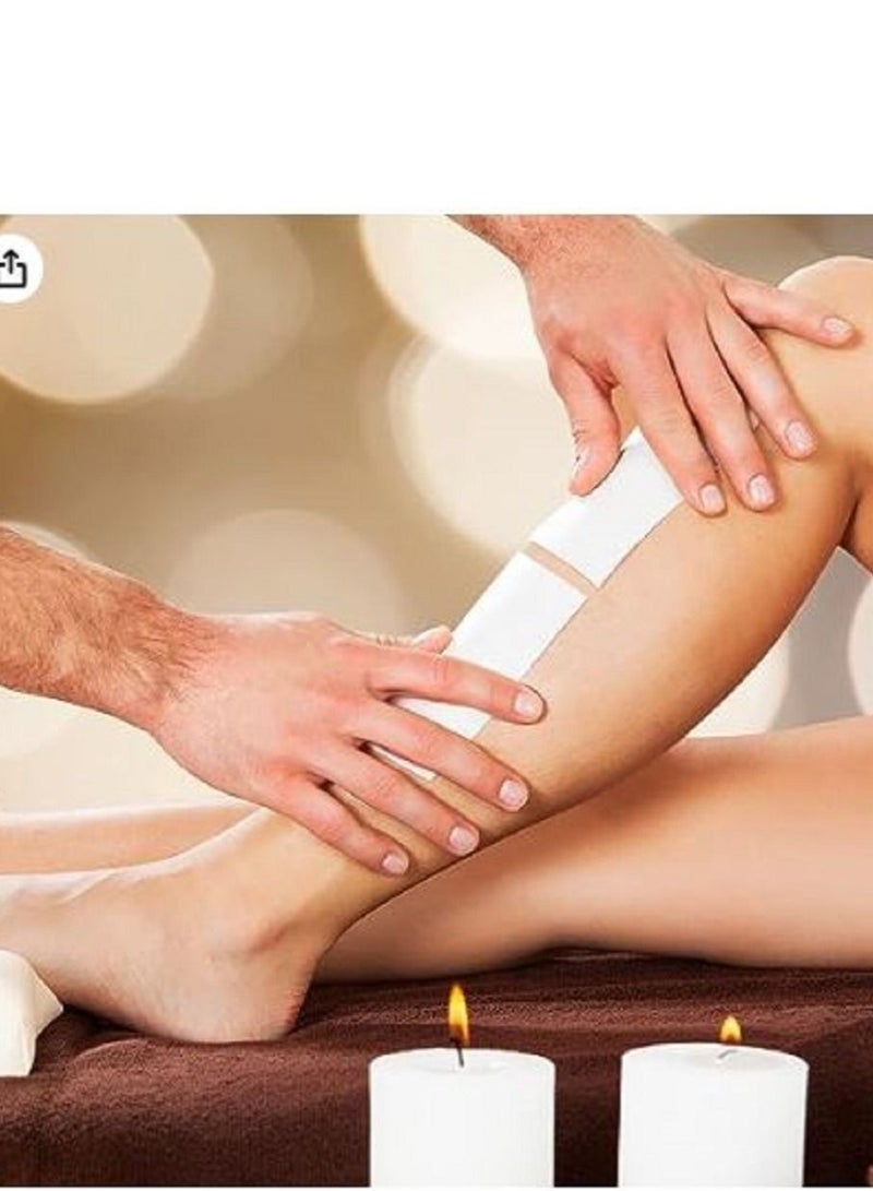 Wax strips for hair removal for the body and legs for dry skin, for removing hair from the face and body, 100 sheets. - Image 5