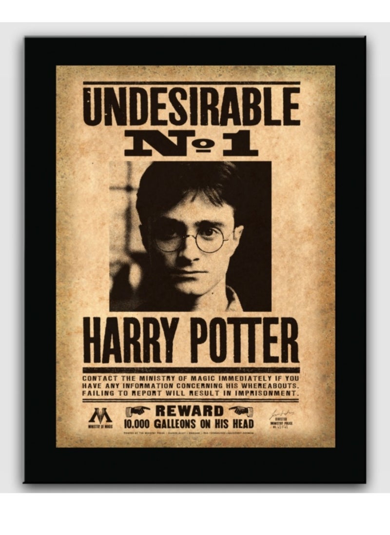 URBANTRANDS Harry Potter Home Decor Wallart Photo Frame  - Image 1