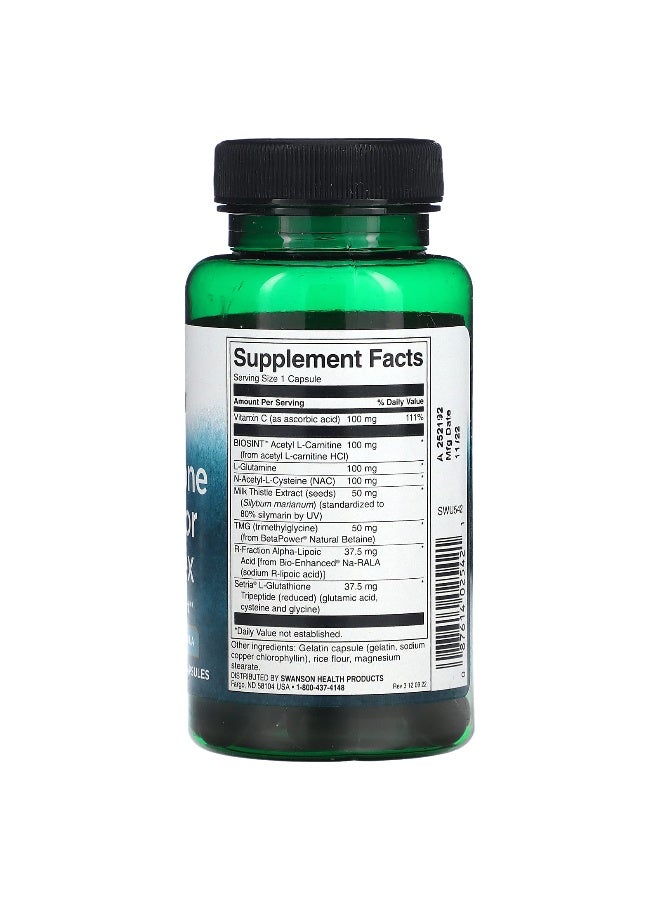 SWANSON سوانسون، مركب سلفيد الجلوتاثيون، 60 كبسولة - Image 2