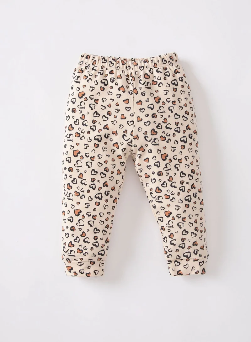 DeFacto Kids Animal Print Pyjama Set
