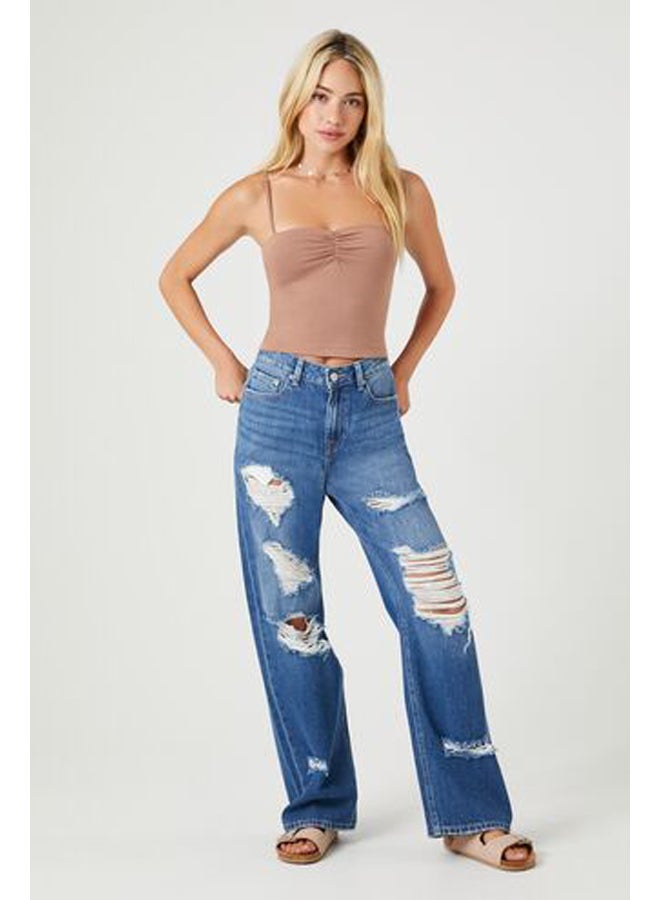 FOREVER 21 Sweetheart Cropped Cami - Image 4