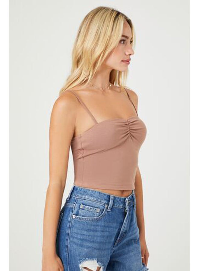 FOREVER 21 Sweetheart Cropped Cami - Image 2