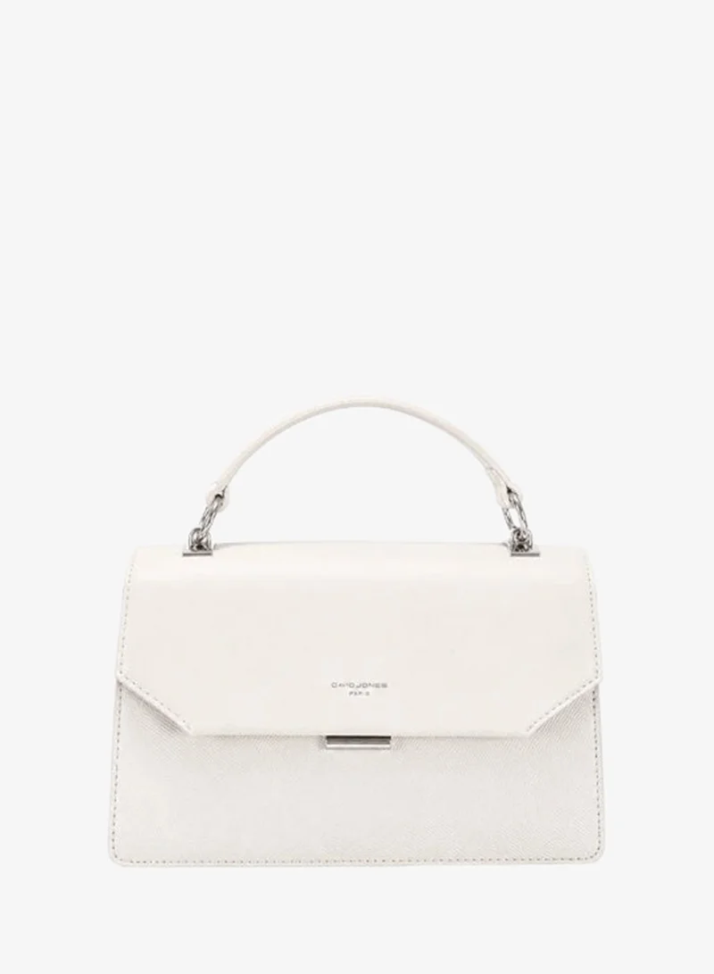 David Jones Clutch formal handbag CM8264 | The new modern design formal and evening bag for women| Faux leather medium size top handle bag