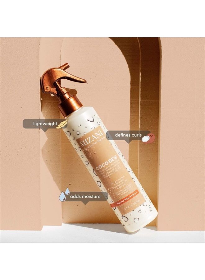Mizani بخاخ ميزاني ستايل شيفتر سوسايتي كوكو ديو (بي)ريستيلينغ | بخاخ ترطيب وتصفيف 2 في 1 | للشعر المجعد والمجعد والمجعد | 6.8 أونصة سائلة - Image 2