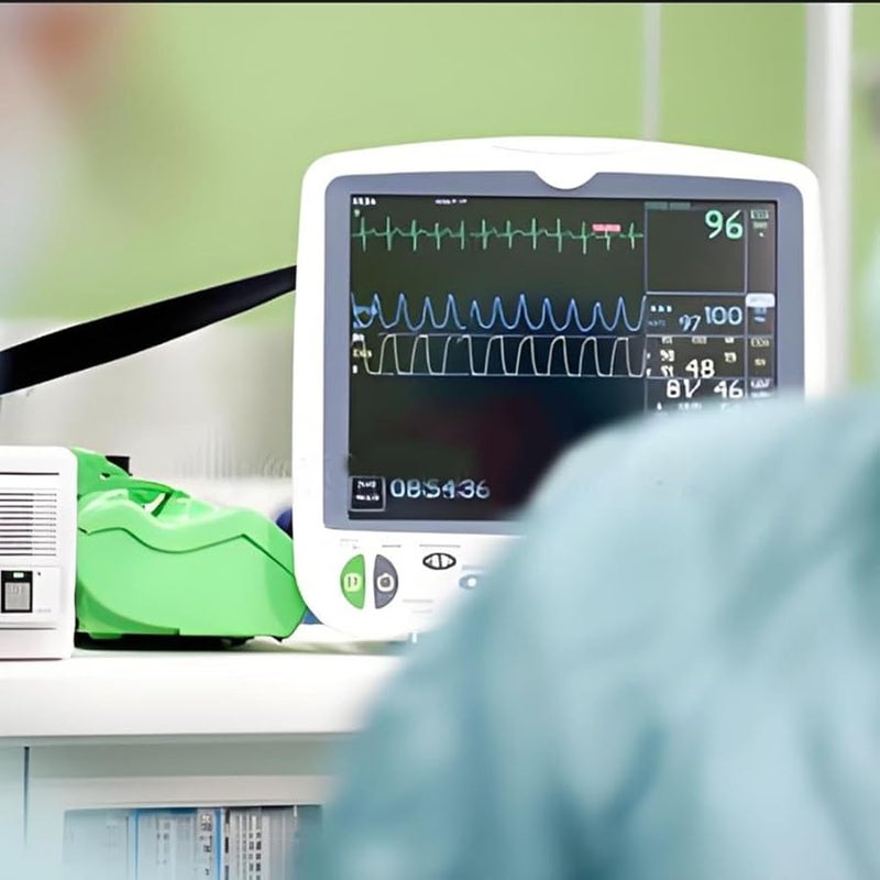 مسطرة قياس تخطيط القلب بخطوات 7، فرجار شفاف لتقييم موجة PR و QRS و ST، قطعة واحدة