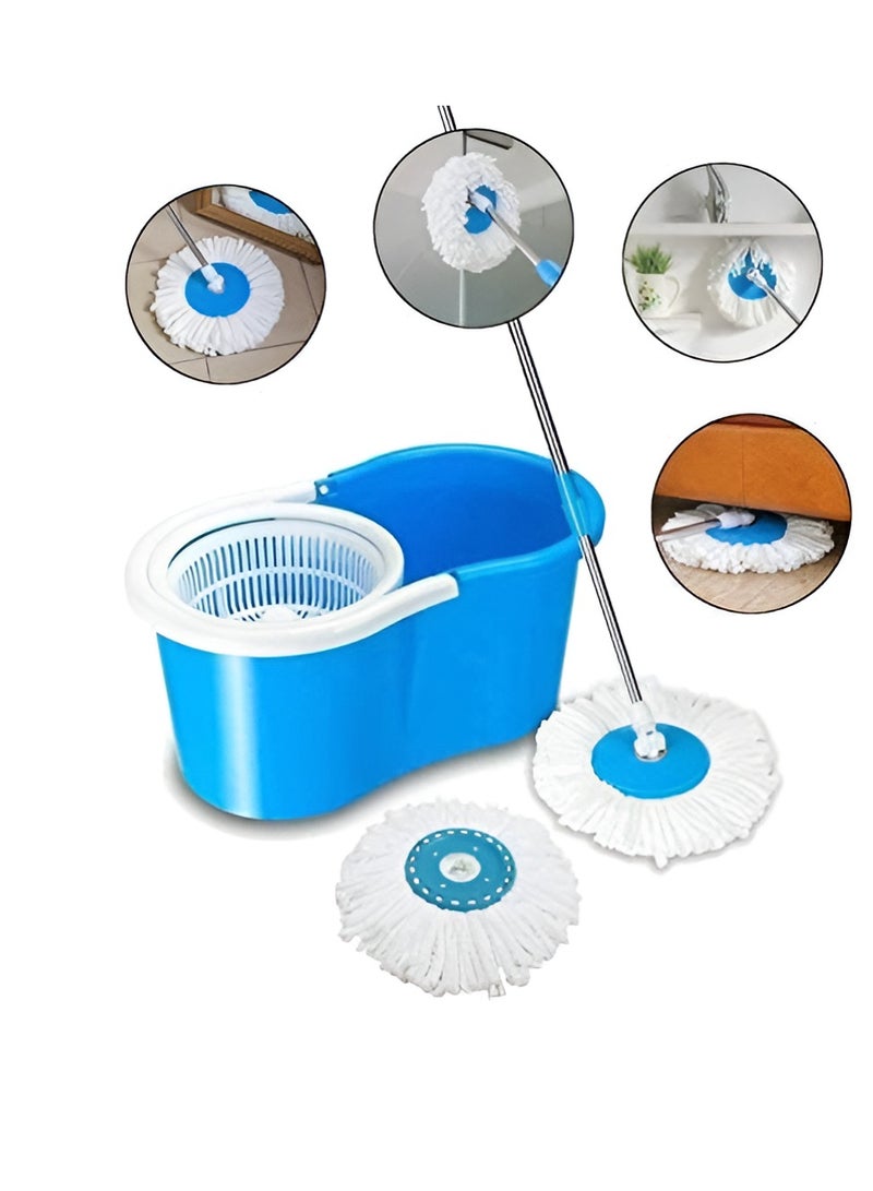 عباسلي ممسحة بلاستيكية أنيقة مع 1 عبوة إضافية (أخضر أو أزرق) - Image 5