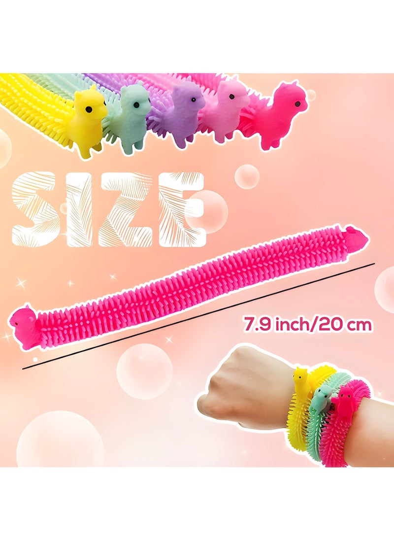 MAGIC VAULT - 18 Pcs Stretchy Fidget Toy,Upgraded Sensory String,Colorful Stretchy Strings Fidget Toy for Kids,Adults,Autism,Stress Relief,Strengthen Arms,Build Resistance,Calm and Relax Present - Image 1