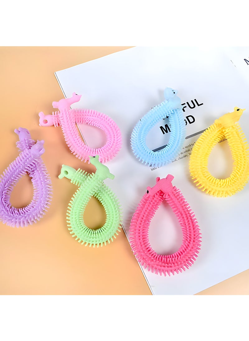 MAGIC VAULT - 18 Pcs Stretchy Fidget Toy,Upgraded Sensory String,Colorful Stretchy Strings Fidget Toy for Kids,Adults,Autism,Stress Relief,Strengthen Arms,Build Resistance,Calm and Relax Present - Image 1
