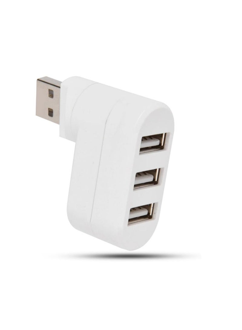 USB Hub Multi-Port Adapter with Ports USB Extension Splitter Design High-Speed Data Transmission with Voltage-stabilizing Chip for Laptop and Desktop Expansion - Image 1