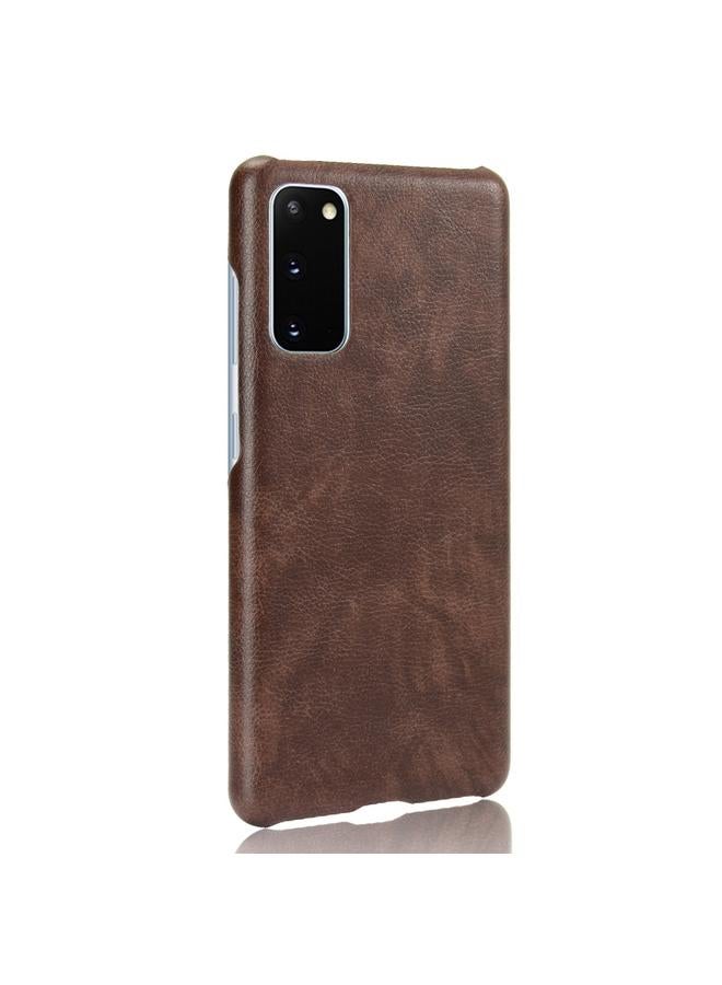S-TOP Case For Samsung Galaxy S20 Shockproof Litchi Texture PC + PU Case - Image 3