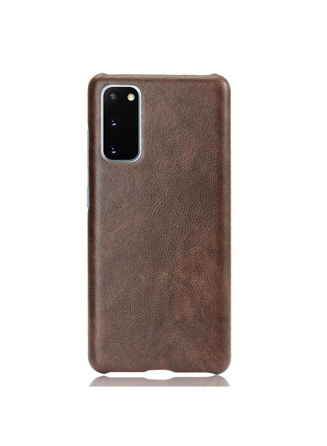S-TOP Case For Samsung Galaxy S20 Shockproof Litchi Texture PC + PU Case - Image 2