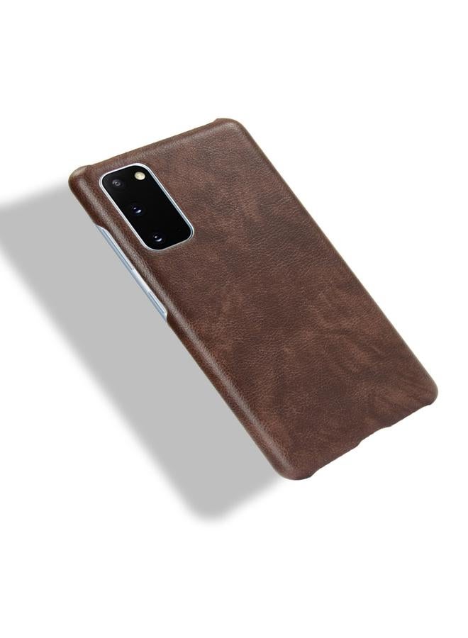 S-TOP Case For Samsung Galaxy S20 Shockproof Litchi Texture PC + PU Case - Image 5