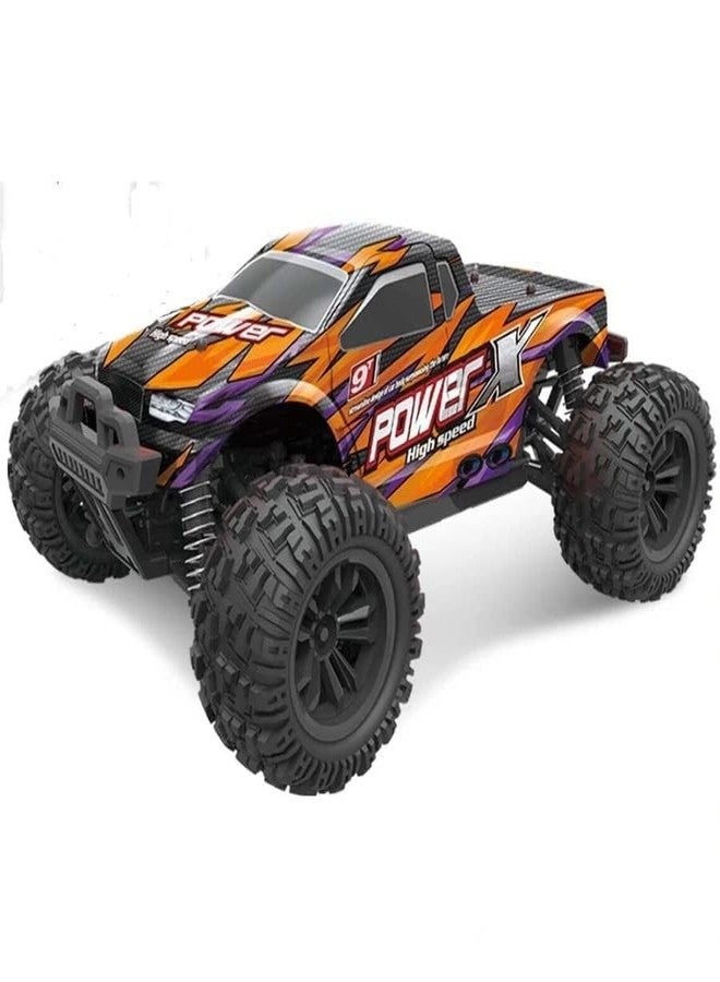 Rahisa High Speed 40Km/H 4Wd 2.4Ghz Remote Control Truck 9130, 1:16 Scale Radio Conrtolled Off-Road Rc Car Electronic Monster Truck R/C Rtr Hobby Cross-Country Car Buggy - Multicolor - Image 1