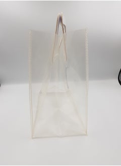 Passion District Women beach Bag with Arabic Messages (green embroidery)  - Image 3