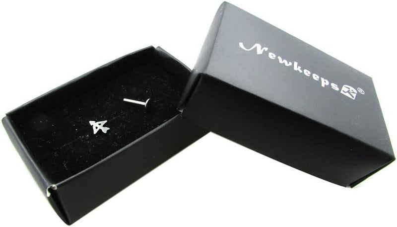 20g/18g/16g G23 Titanium Press Fit Threadless Push Pop in Labret Lip Monroe Tragus Earring Stud Piercing
