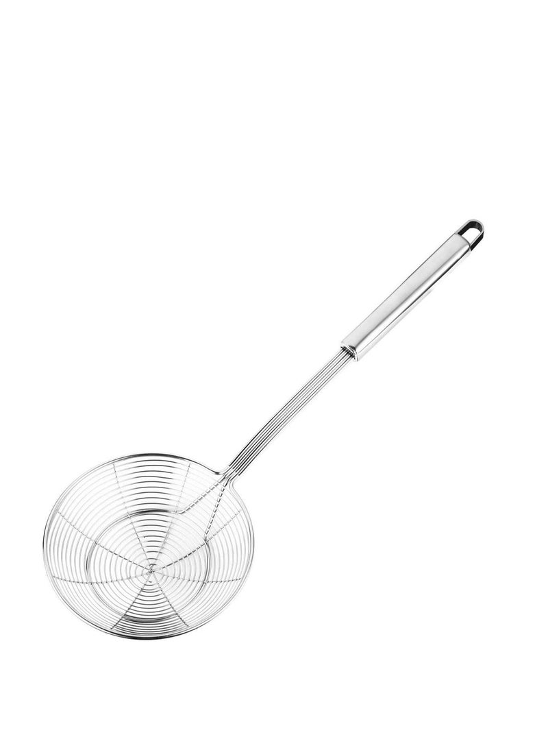 واي آند دي Stainless Steel Solid Spider Strainer Skimmer Ladle (Small, 5.4in) - Image 1