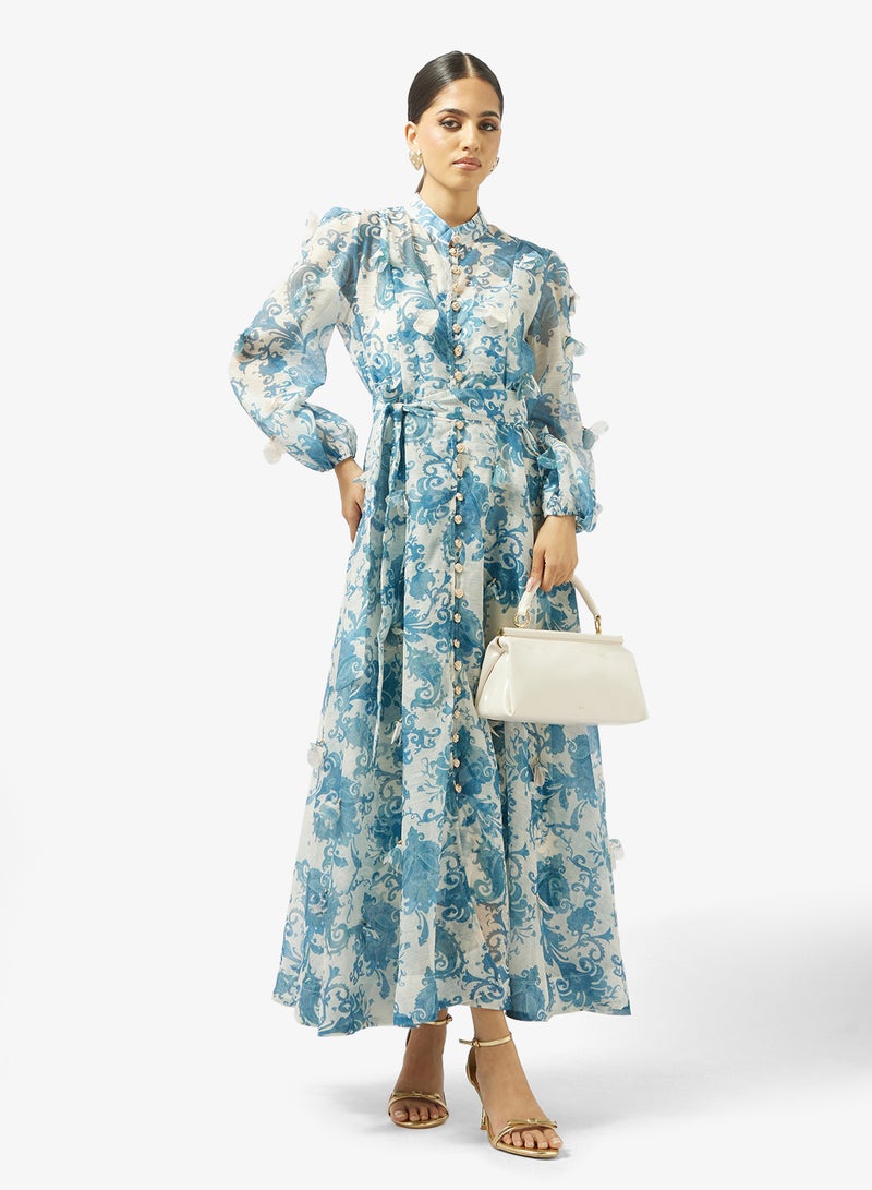 خزانة فستان بطبعة أحادية اللون - Image 4