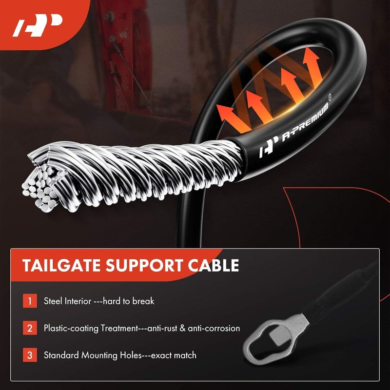 A-Premium 32-PC Tailgate Hardware Rebuild Kit for Dodge Ram 1500 2009 - Image 5