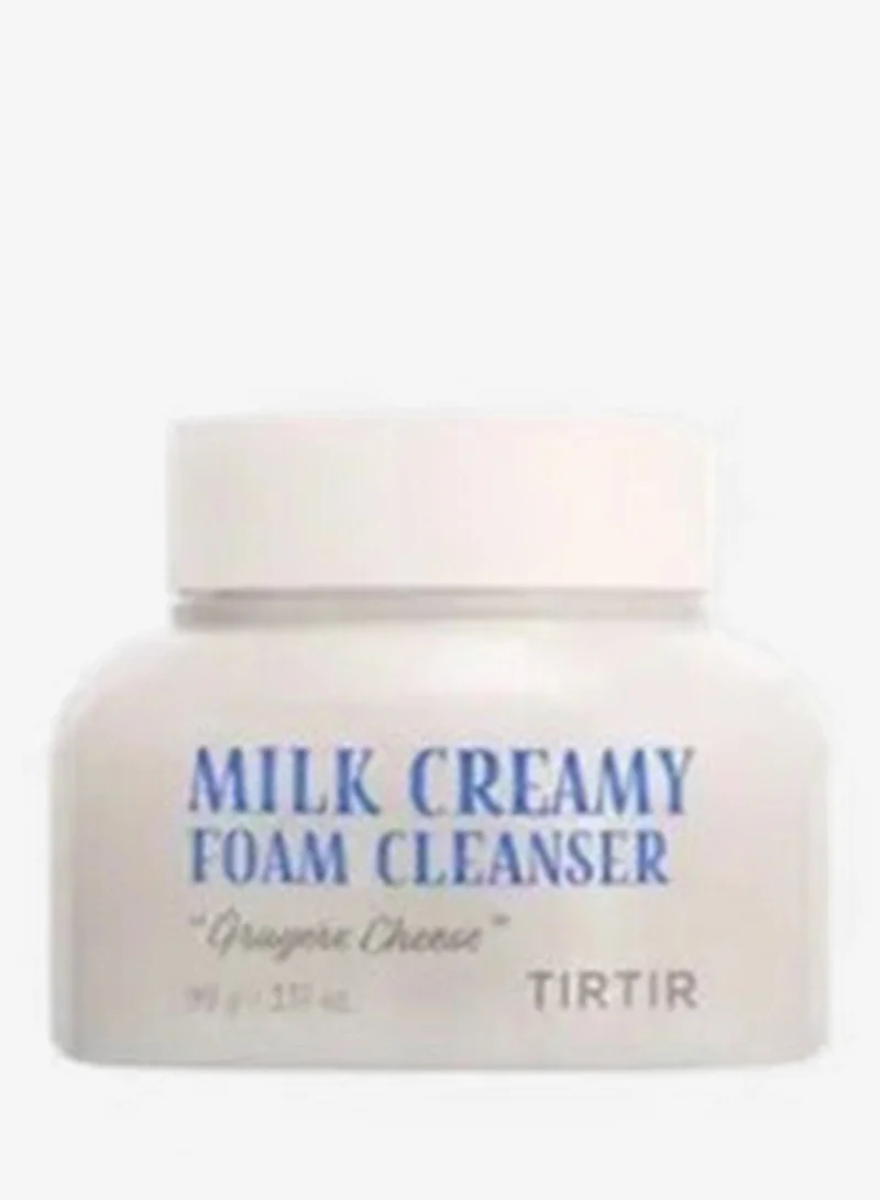 ترتر منظف رغوي كريمي بالحليب