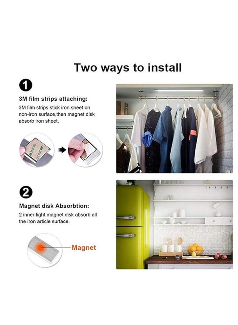 Happy Light Smart LED Sensor Night Light Indoor Night Light with Three Light Modes and Remote Control (40cm) - Image 4