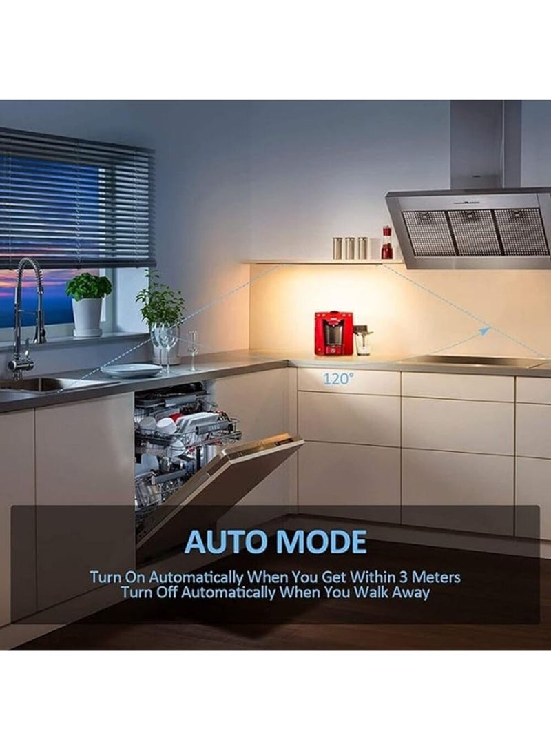 Happy Light Smart LED Sensor Night Light Indoor Night Light with Three Light Modes and Remote Control (40cm) - Image 5